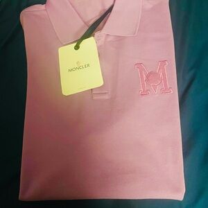 Moncler PURPLE Polo Shirt BNWT